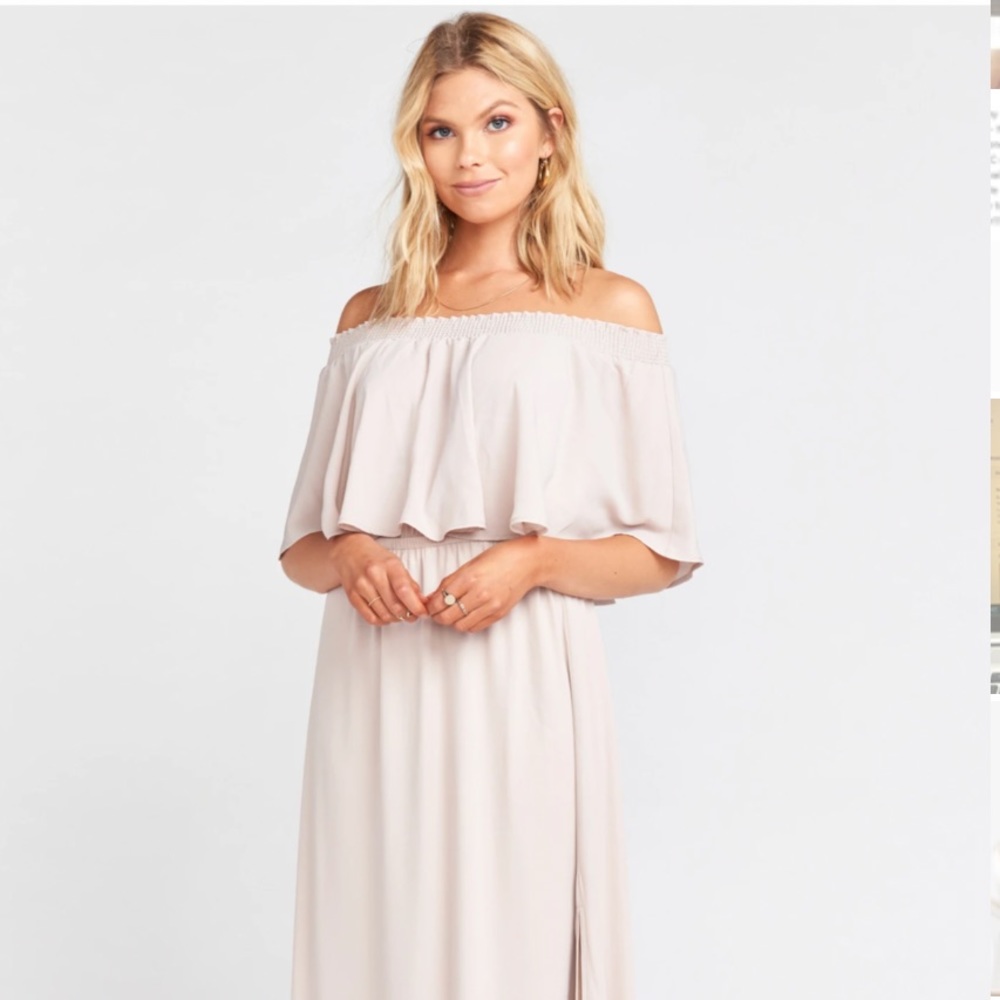 Show Me Your Mumu Hacienda Maxi in Show Me The Ring Crisp